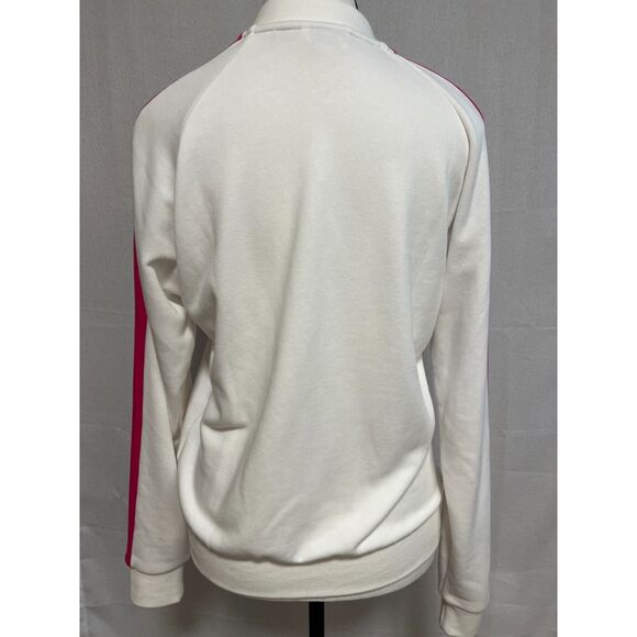 Puma White with Pink Stripes T7 Track '68 Jacket. Size XS(W). - Picture 4 of 11